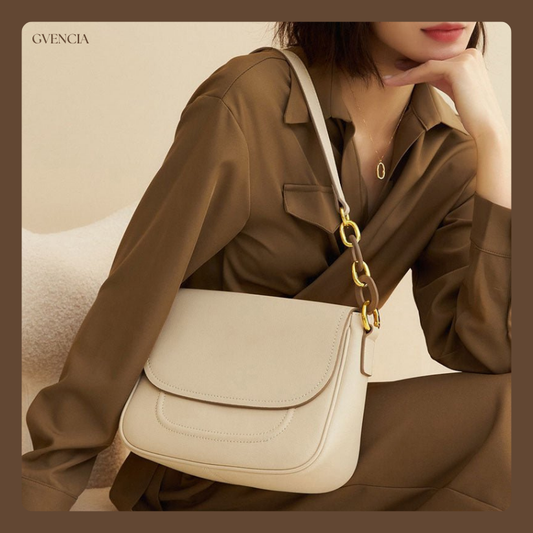 High-grade Cowhide Underarm Bag Fashion All-matching